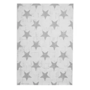 Indoor/Outdoor Star Pattern Rug