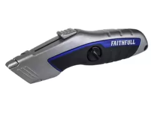 Faithfull FAITKSPRO Professional Safety Utility Knife