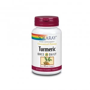 Solaray Turmeric One Daily 600mg Capsules 30 (82372)