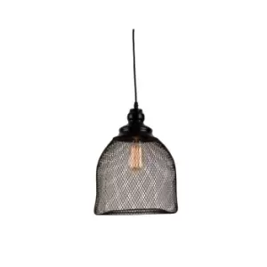 Agrinio Wire Ceiling Pendant 1 Light Steel