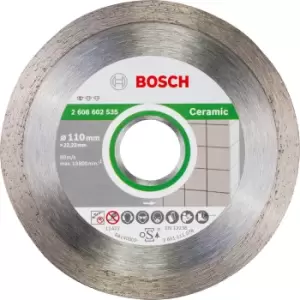 Bosch Diamond Cutting Disc for Ceramic , Porcelain and Stone 110mm