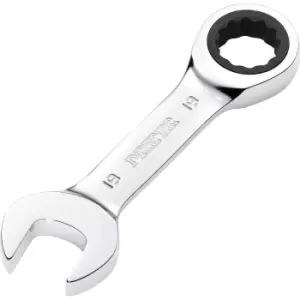 Draper Hi-Torq Stubby Ratchet Combination Spanner 19mm