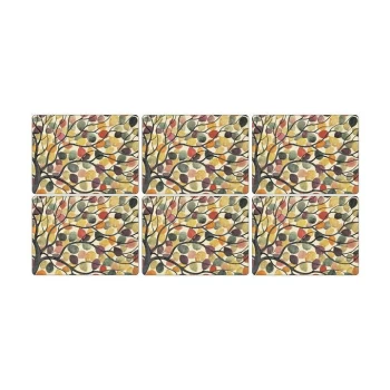 Pimpernel Set of 6 Placemats - Dancing Branche