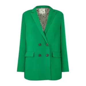 Yumi Green Relaxed Blazer - Green