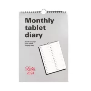 Letts Monthly Tablet Diary 2024