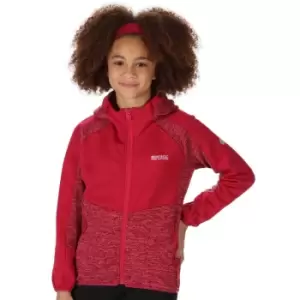 Regatta Girls Dissolver VI Reflective Full Zip Fleece Jacket 9-10 Years - Chest 69-73cm (Height 135-140cm)