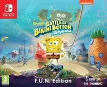 Spongebob SquarePants Battle for Bikini Bottom Fun Edition Nintendo Switch Game