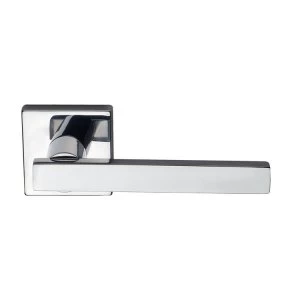 Jedo Kubus Straight Door Handle on Square Rose