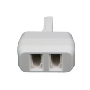 Uk Telephone Double Adaptor