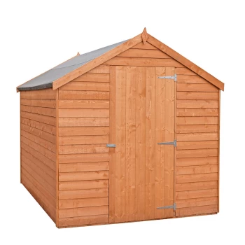 Shire Super Value Overlap Apex Shed - 6ft x 8ft (1830mm x 2390mm)