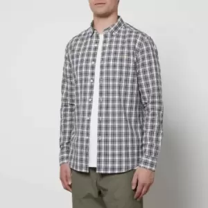 Farah Mens Shannon Button Down Check Shirt - Yale - XXL