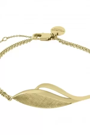 Sara Miller Kew 18Ct GP Leaf Bracelet SAJ3014