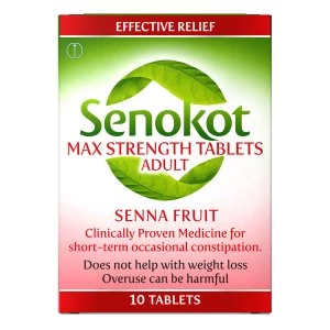 Senokot Max Strength Tablets x 10