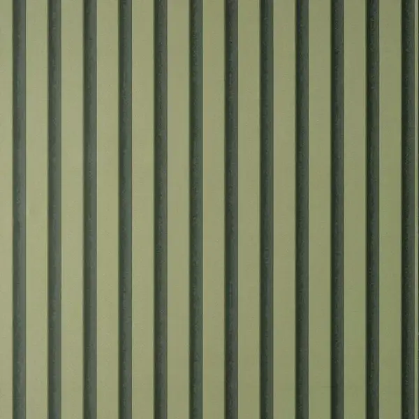 FINE DECOR Fine Decor - Acoustic Wood Panels Sage Green Wallpaper Modern Stylish Feature Wall WL-FD43289