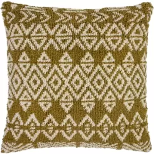 furn. Hatho Cushion Natural/Moss - Natural/Moss