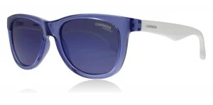 Carrera Junior Carrerino 20 Sunglasses White Blue WWKXT 46mm