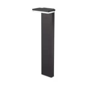 Path Square Outdoor Bollard Anthracite IP65 3000K