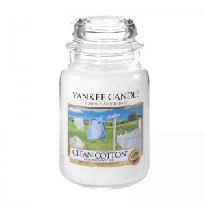 Yankee Candle Clean Cotton Scented Candle 623g