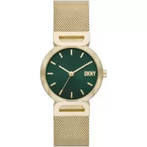 DKNY Gold 34mm Downtown D Watch