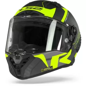 LS2 FF805 Thunder C Racing 1 Matt Hivis Yellow M