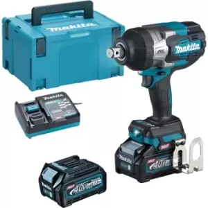 Makita TW001G 40v Max XGT Cordless Brushless 3/4" Drive Impact Wrench 2 x 2.5ah Li-ion Charger Case