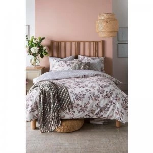 Floral Bird Reversible Duvet Set