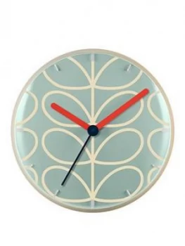 Orla Kiely House Linear Stem Wall Clock