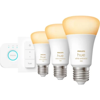 Philips Hue White Ambiance E27 Starter Starter kit E27 - F Rated