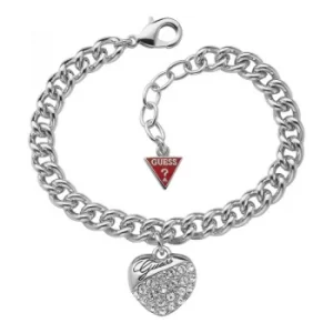 Ladies Guess Rhodium Plated Bracelet