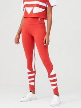 Adidas Originals Lrg Logo Tight - Red