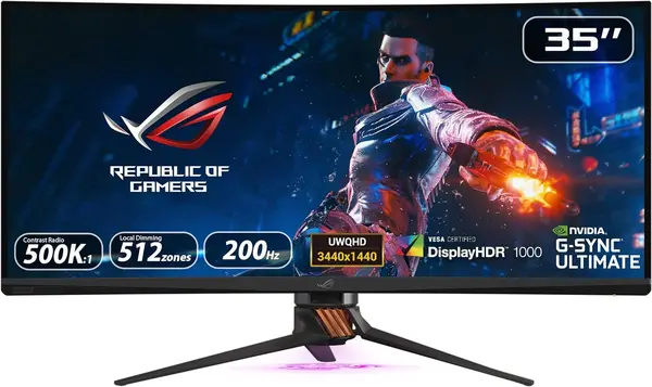 Asus ROG 35" XG35VQ UltraWide Quad HD Curved Gaming LED Monitor