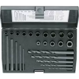 Gedore 6755550 Screw extractor set M5, M6, M7, M8, M9, M10, M11, M12, M13, M14, M15, M16