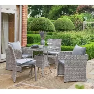 Handpicked Morston 2/4 Seat Dining Set - Grey