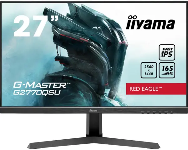 iiyama G-Master 27" G2770QSU-B1 Quad HD IPS Gaming LCD Monitor