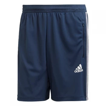 adidas Primeblue Designed To Move Sport 3-Stripes Shorts - Crew Navy / White