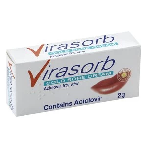 Virasorb Cold Sore Cream 2g