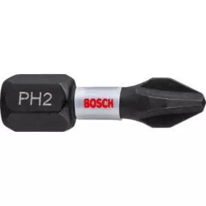 Bosch Impact Control Torsion Phillips Screwdriver Bits PH2 25mm Pack of 2