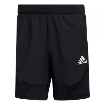 adidas AEROREADY 3-Stripes Slim Shorts Mens - Black