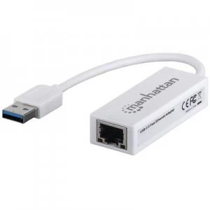 Manhattan Fast Ethernet Adapter Network adapter 100 Mbps USB 2.0