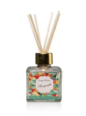 Honeysuckle Glass Jar Scented Diffuser