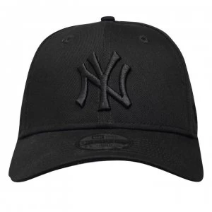 New Era 9Forty NY Cap Juniors - Tonal Black