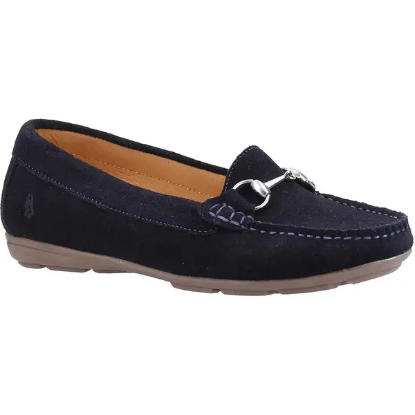 Hush Puppies Womens Molly Leather Slip On Loafers Shoes - UK 7