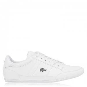 Lacoste Chaymon Nappa Mens Trainers - White/White