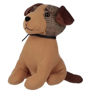 Tweed Dog Interior Door Stop