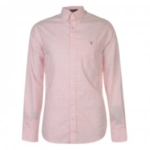 Gant Gant Long Sleeve Gingham Shirt Mens - Rose 629