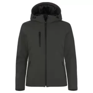 Clique Womens/Ladies Padded Soft Shell Jacket (M) (Dark Grey)