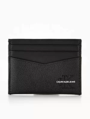 Calvin Klein Jeans Ck Jeans Micro Pebble Leather Credit Card Holder