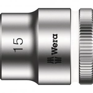 Wera 8790 HMB Zyklop 3/8" Drive Hexagon Socket Metric 3/8" 15mm