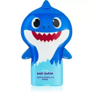 Corsair Baby Shark shower and bath gel for children Blue 350ml