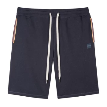 Paul Smith Underwear Contrasting Fleece Shorts - Blue